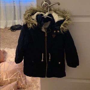 Fur winter jacket